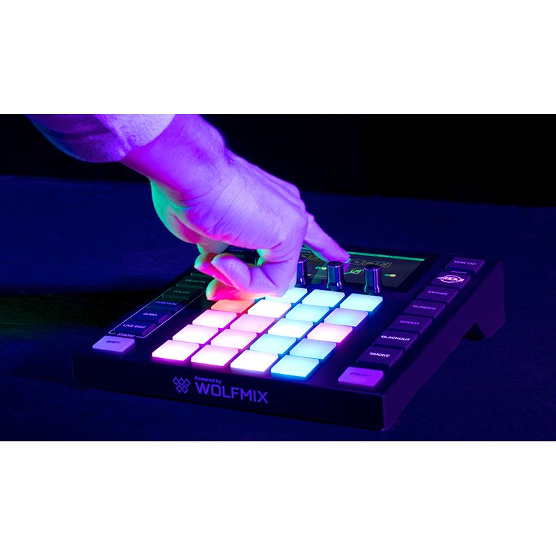 ADJ Lighting WMX1 - Powered by Wolfmix - Wisdom Esoterica - American DJ - 810087370022 - DMX Lighting controller