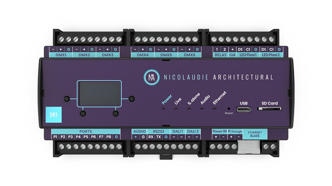 DINA-DR1 - Wisdom Esoterica - Nicolaudie - DMX Lighting controller